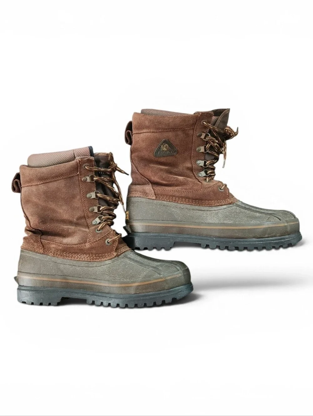 Rocky Jasper Series 3M Thinsulate Brown Men’s Waterproof Duck Boots
